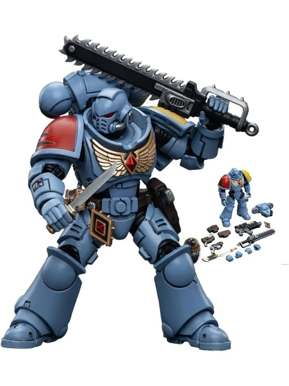 Space Wolves Intercessors 4.72” Action Figure Collectible Model - Perfect Gift